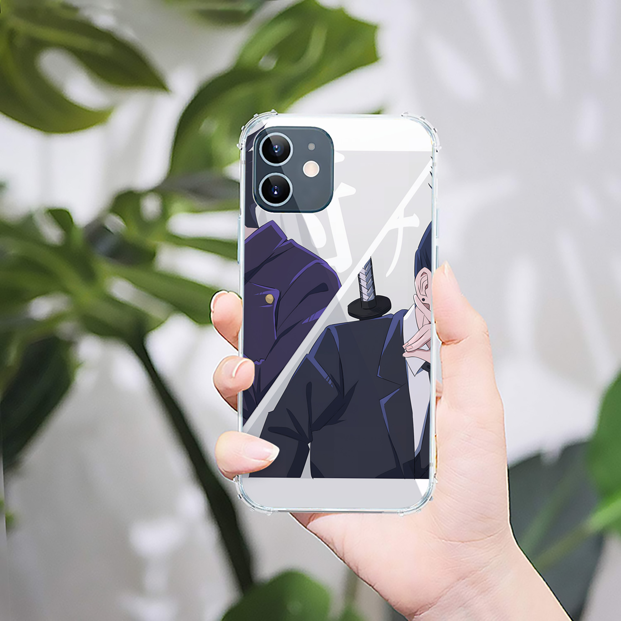 （画像用） SPY×FAMILY间谍家家酒 【iPhone 12シリーズ対応】透明スマホケース（クリアソフトケース）